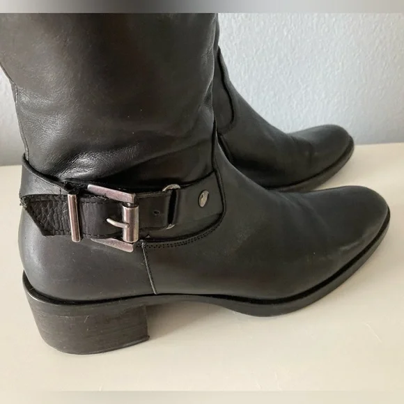 FRAU Handmade Italian Leather Boots - US Size 6.5 - Picture 3 of 7